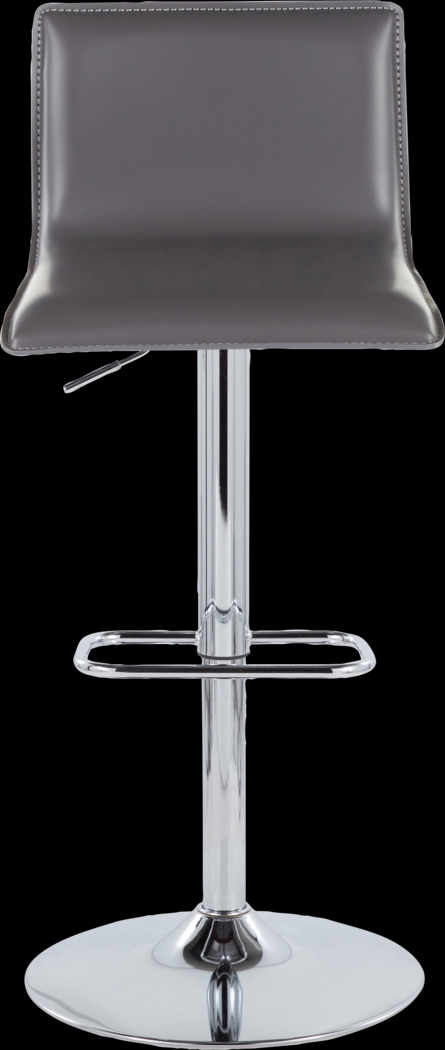 Fassitt III Gray Adjustable Swivel Barstool, Set of 2 - Thumbnail - Image 10