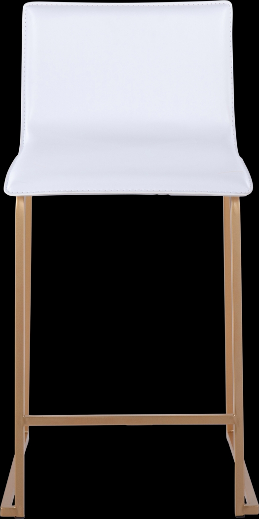 Fassitt White Counter Height Stool, Set of 2 - Thumbnail - Image 5