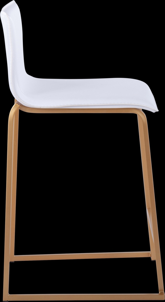 Fassitt White Counter Height Stool, Set of 2 - Thumbnail - Image 6