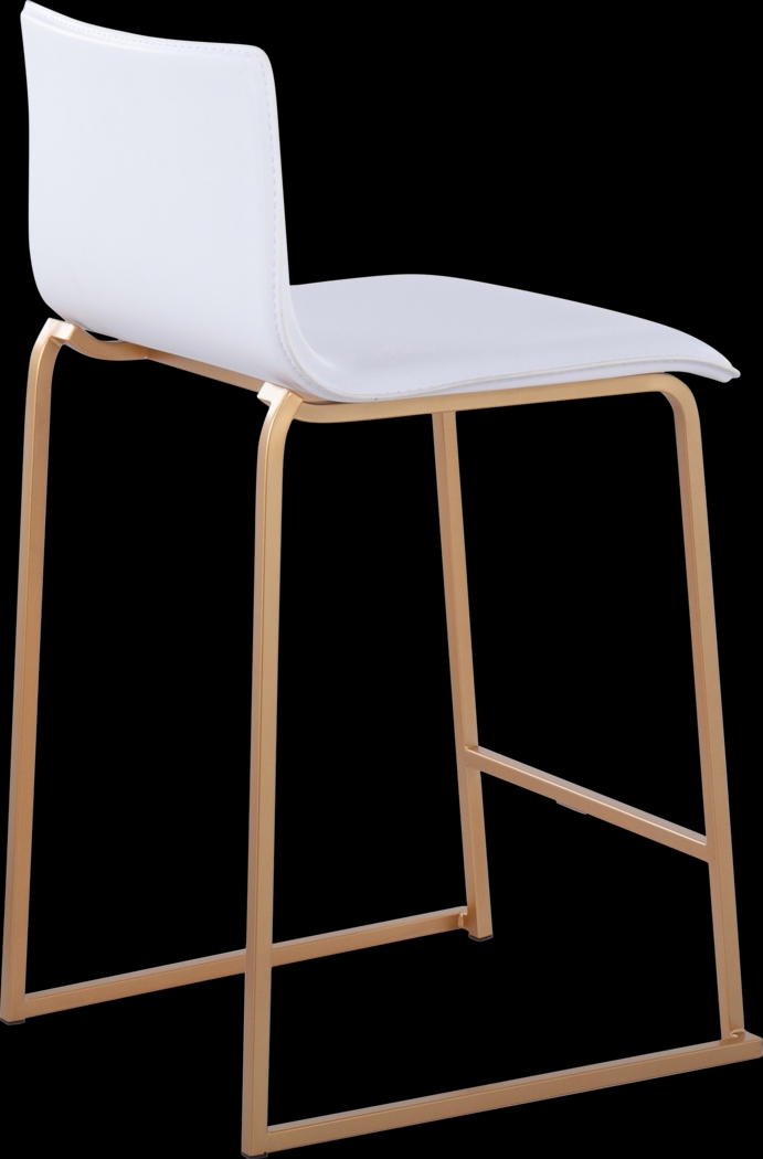 Fassitt White Counter Height Stool, Set of 2 - Thumbnail - Image 7