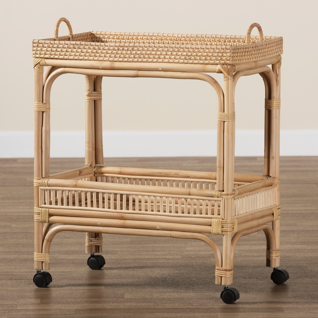 Fasulo Natural Bar Cart - Thumbnail - Image 3