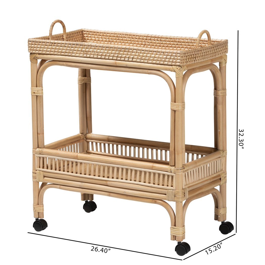 Fasulo Natural Bar Cart - Thumbnail - Image 10