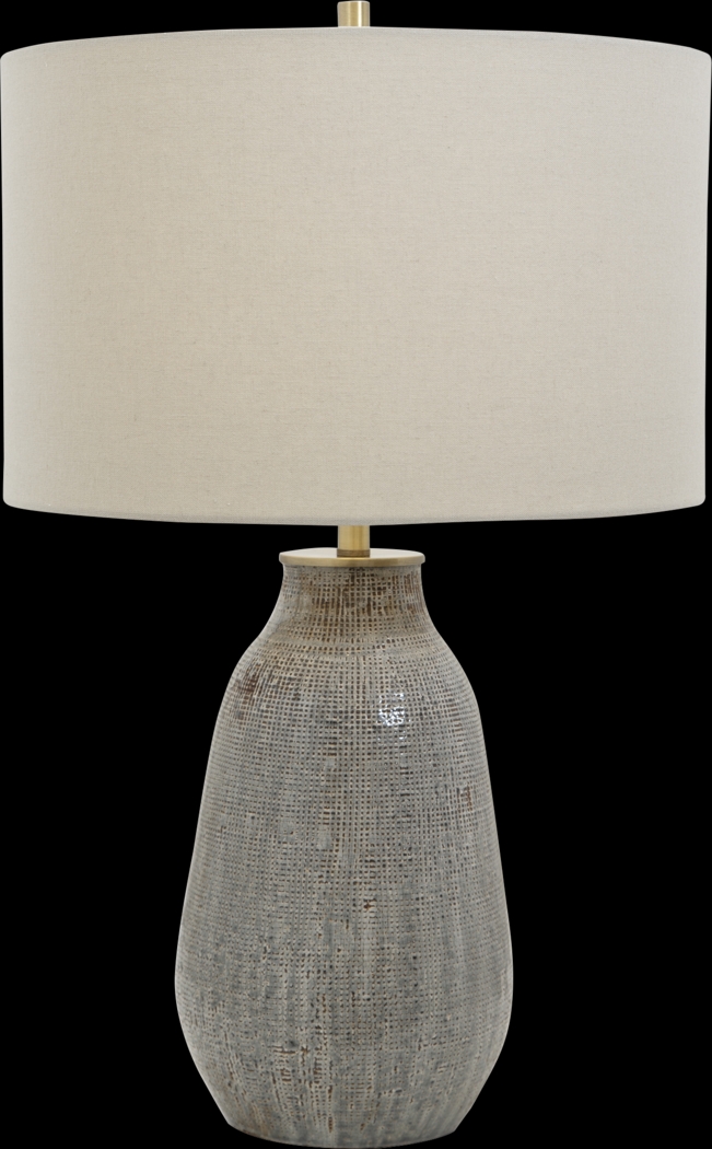Fatima Place Gray Lamp - Thumbnail - Image 4