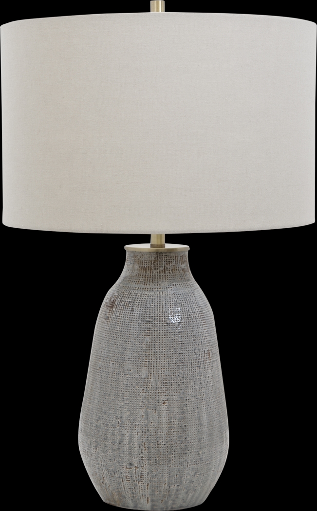 Fatima Place Gray Lamp - Thumbnail - Image 1