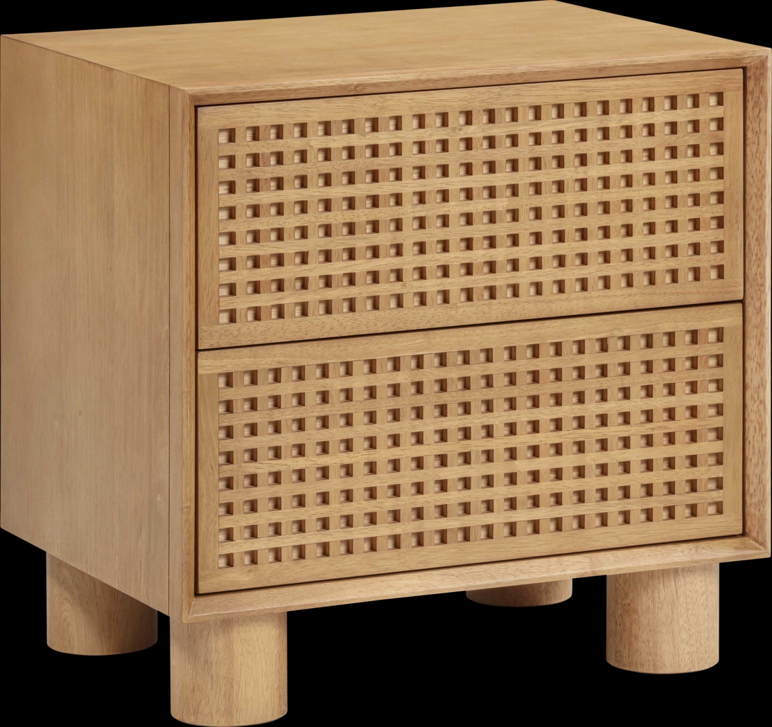 Faubus Brown Nightstand - Thumbnail - Image 1