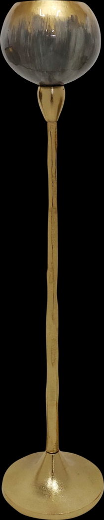 Faunsdale Black Large Candle Holder - Thumbnail - Image 1