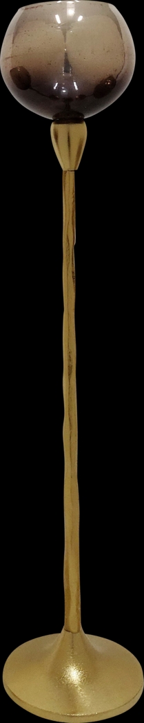 Faunsdale Gold Large Candle Holder - Thumbnail - Image 1