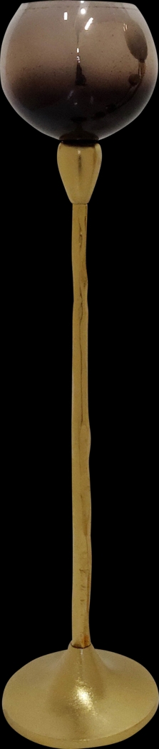 Faunsdale Gold Medium Candle Holder - Thumbnail - Image 1