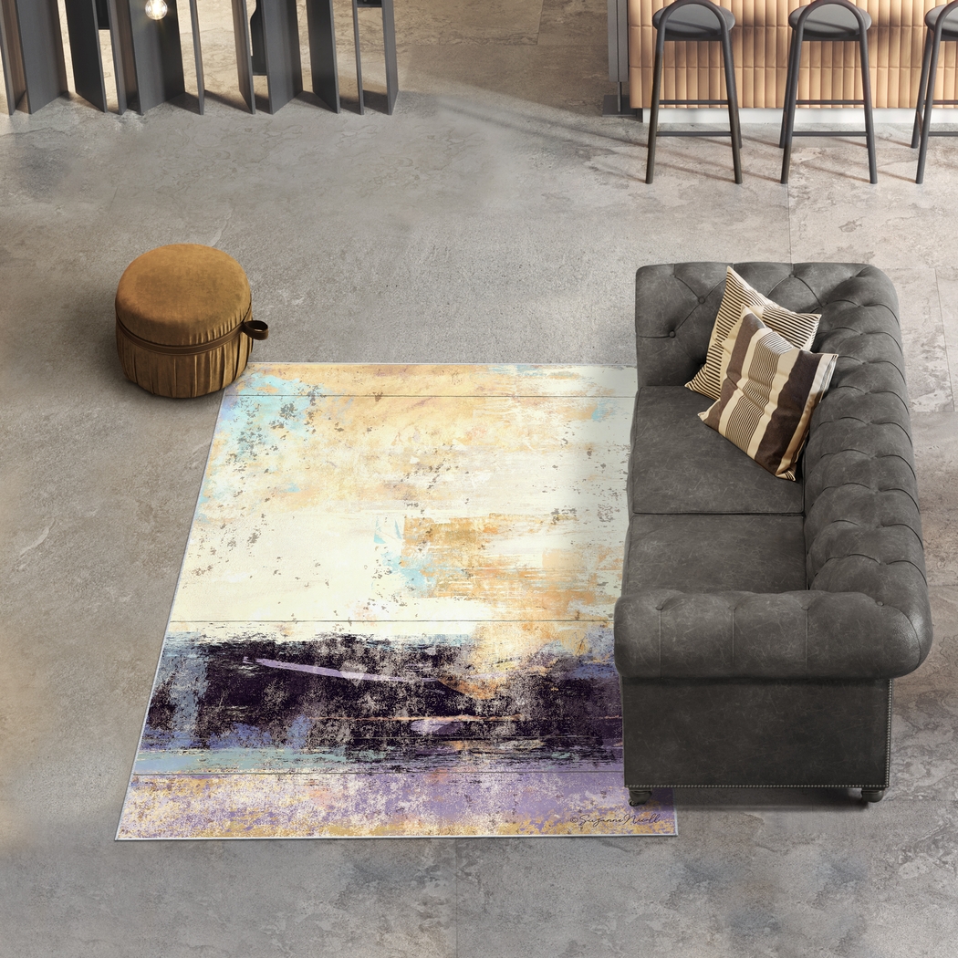 Fauve Beige 5' x 7'7 Rug - Thumbnail - Image 2