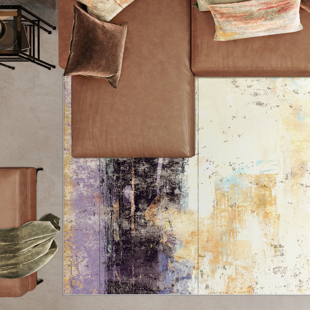 Fauve Beige 7'7 x 10'5 Rug - Thumbnail - Image 3