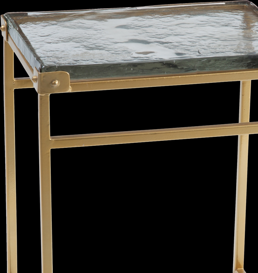 Fauvel Gold Accent Table - Thumbnail - Image 2