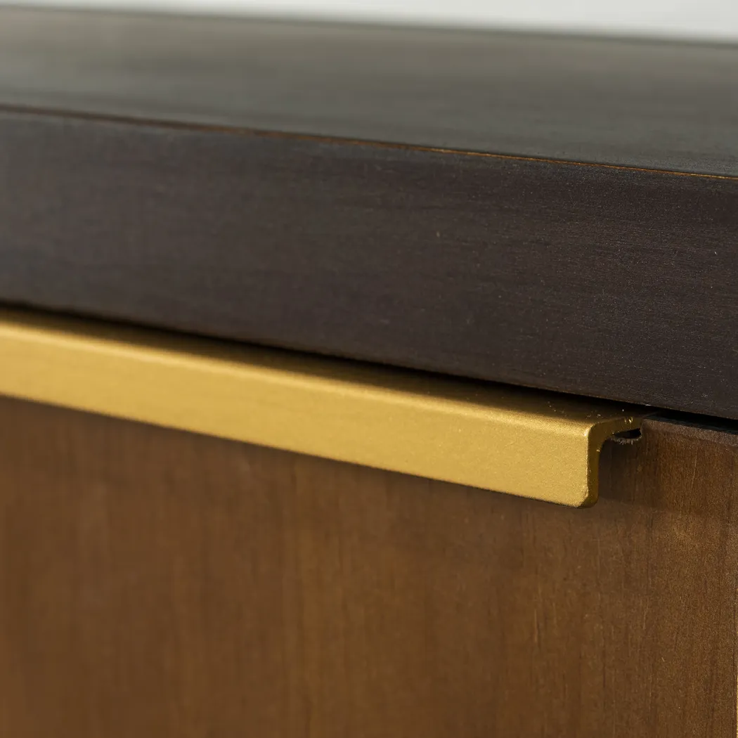 Fawnia Brown Accent Cabinet - Thumbnail - Image 2