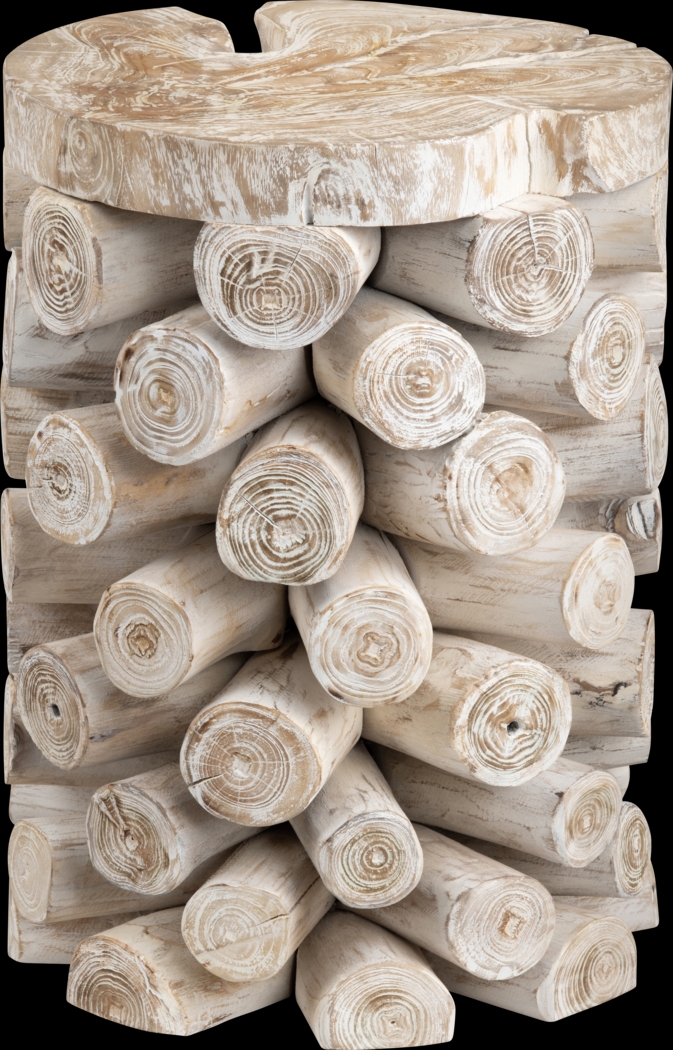 Fayann Natural Accent Table - Thumbnail - Image 1