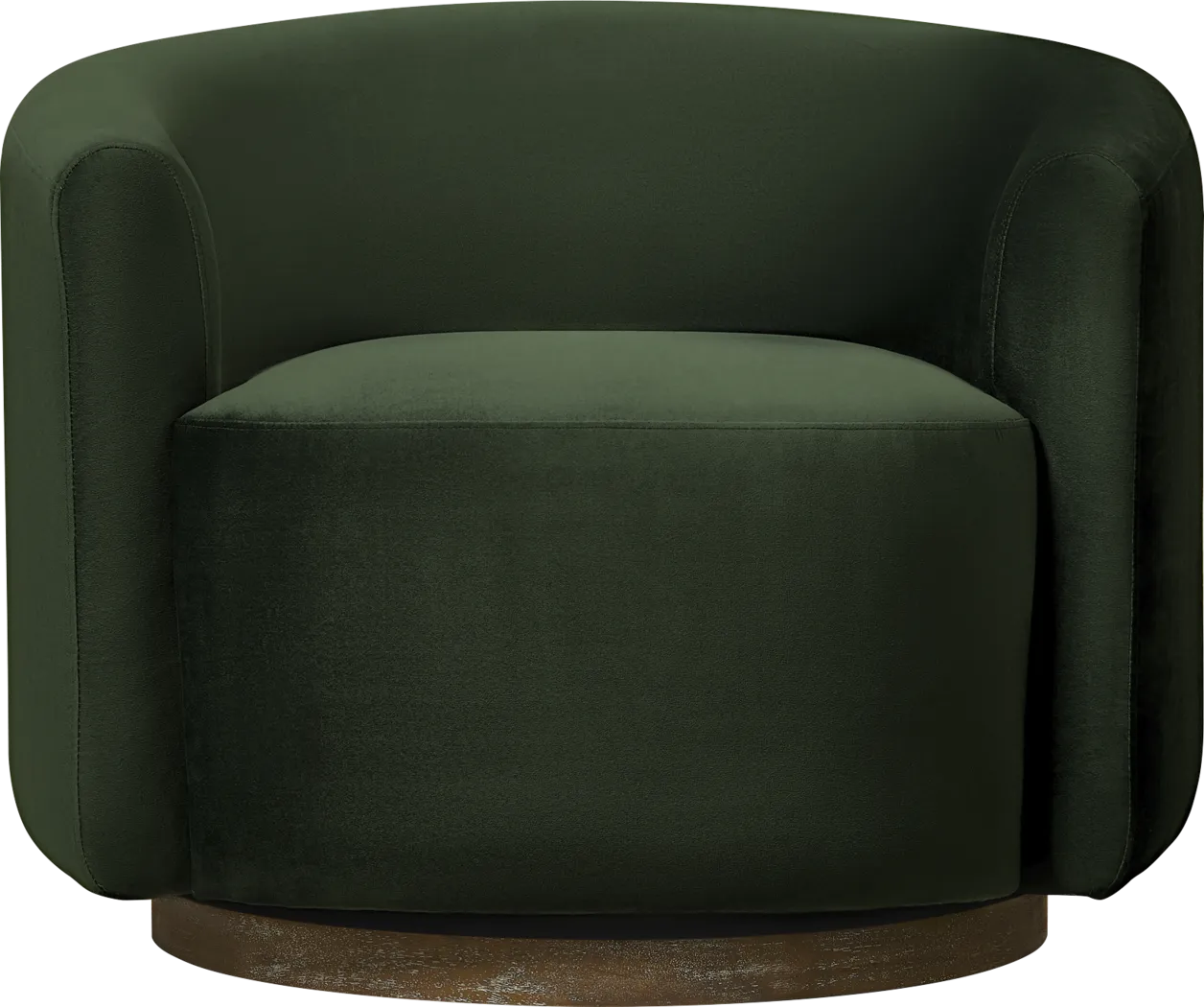 Faye Green Swivel Chair - Thumbnail - Image 2