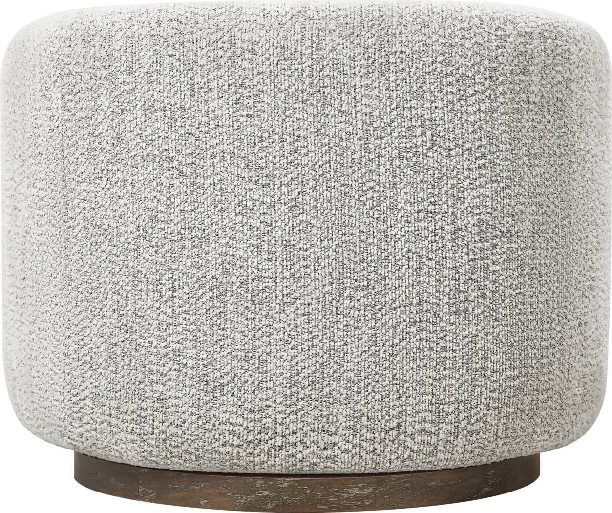 Faye Ivory Swivel Chair - Thumbnail - Image 3