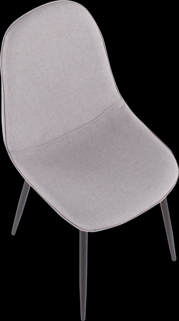 Faye Lane I Gray Side Chair, Set of 2 - Thumbnail - Image 7