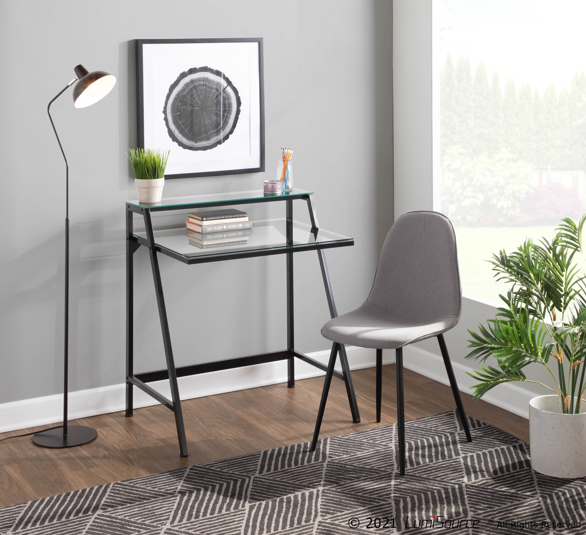 Faye Lane I Gray Side Chair, Set of 2 - Thumbnail - Image 8