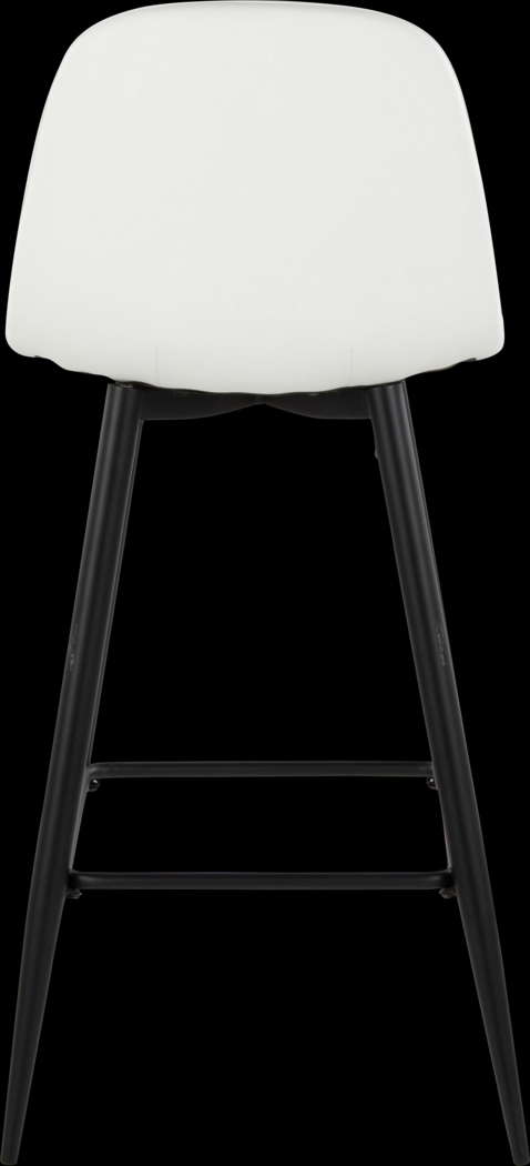 Faye Lane I White Barstool, Set of 2 - Thumbnail - Image 7