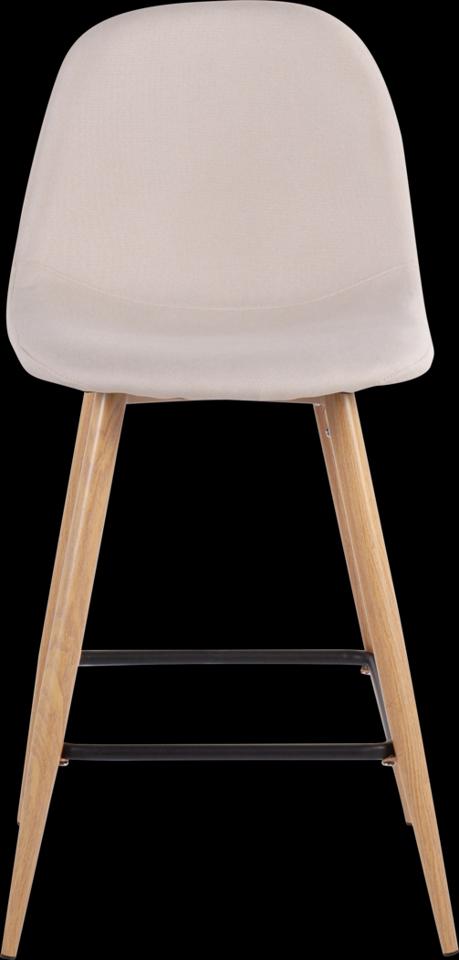 Faye Lane II Beige Counter Height Stool, Set of 2 - Thumbnail - Image 6