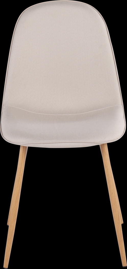 Faye Lane II Beige Side Chair, Set of 2 - Thumbnail - Image 6
