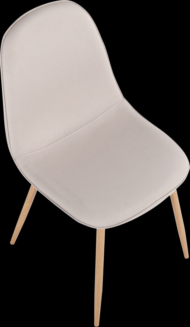 Faye Lane II Beige Side Chair, Set of 2 - Thumbnail - Image 7