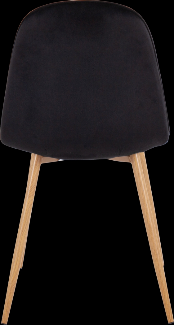 Faye Lane II Black Side Chair, Set of 2 - Thumbnail - Image 5