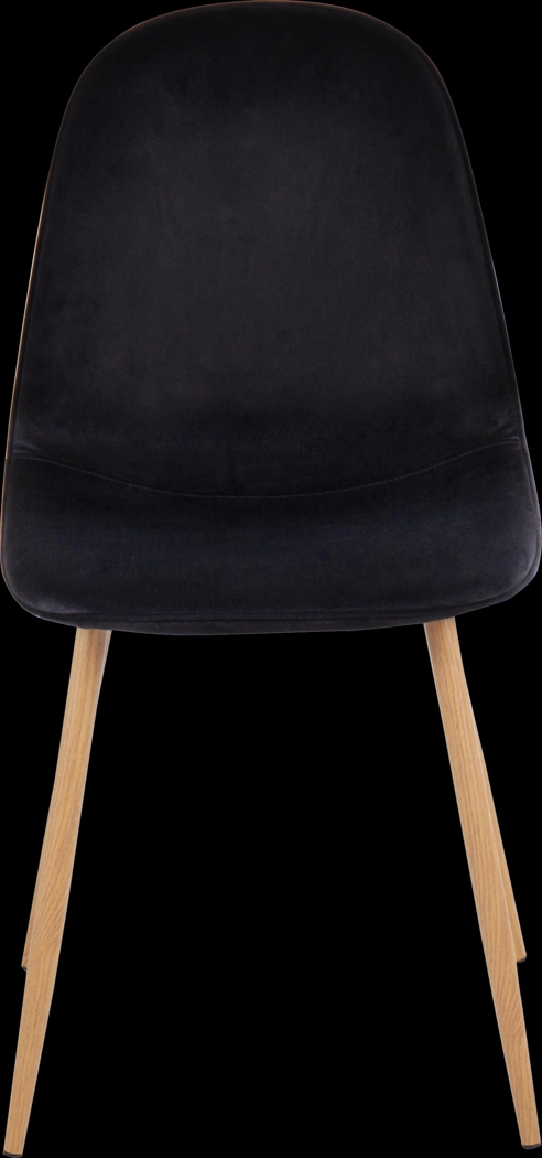 Faye Lane II Black Side Chair, Set of 2 - Thumbnail - Image 6