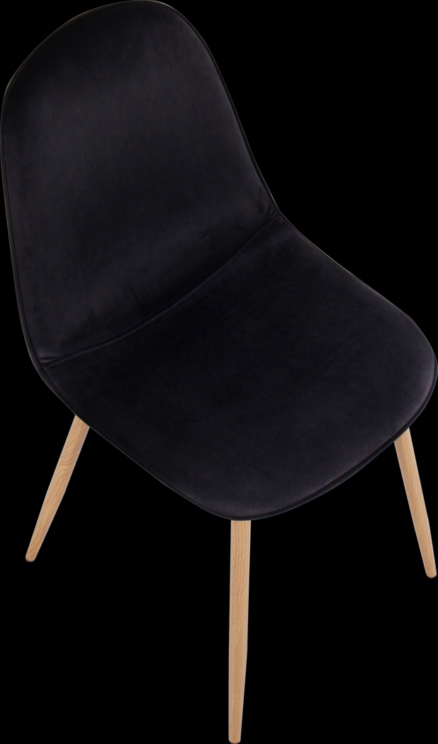 Faye Lane II Black Side Chair, Set of 2 - Thumbnail - Image 7