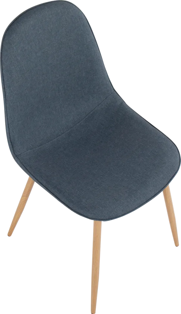 Faye Lane II Blue Side Chair, Set of 2 - Thumbnail - Image 7