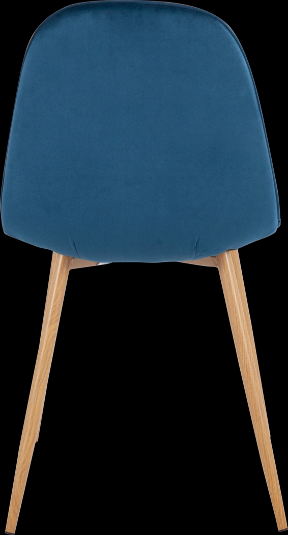 Faye Lane II Blue Side Chair, Set of 2 - Thumbnail - Image 5