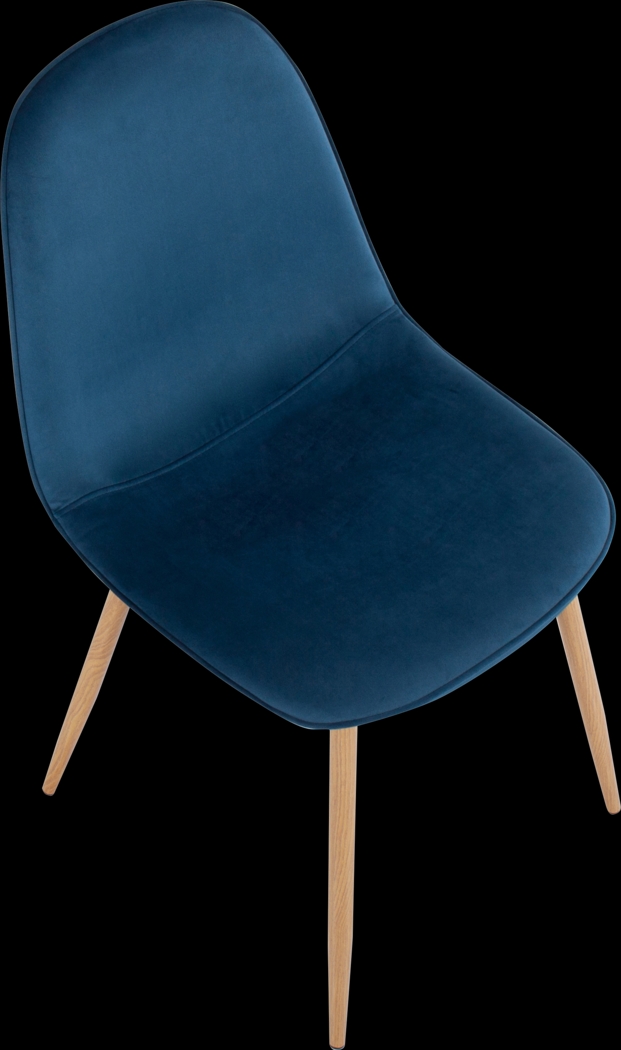 Faye Lane II Blue Side Chair, Set of 2 - Thumbnail - Image 7