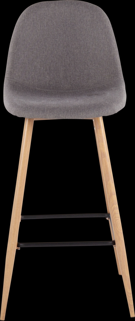 Faye Lane II Charcoal Barstool, Set of 2 - Thumbnail - Image 6