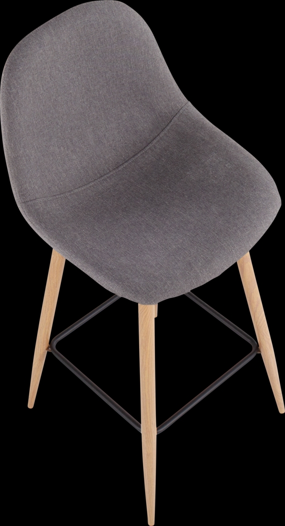 Faye Lane II Charcoal Barstool, Set of 2 - Thumbnail - Image 7