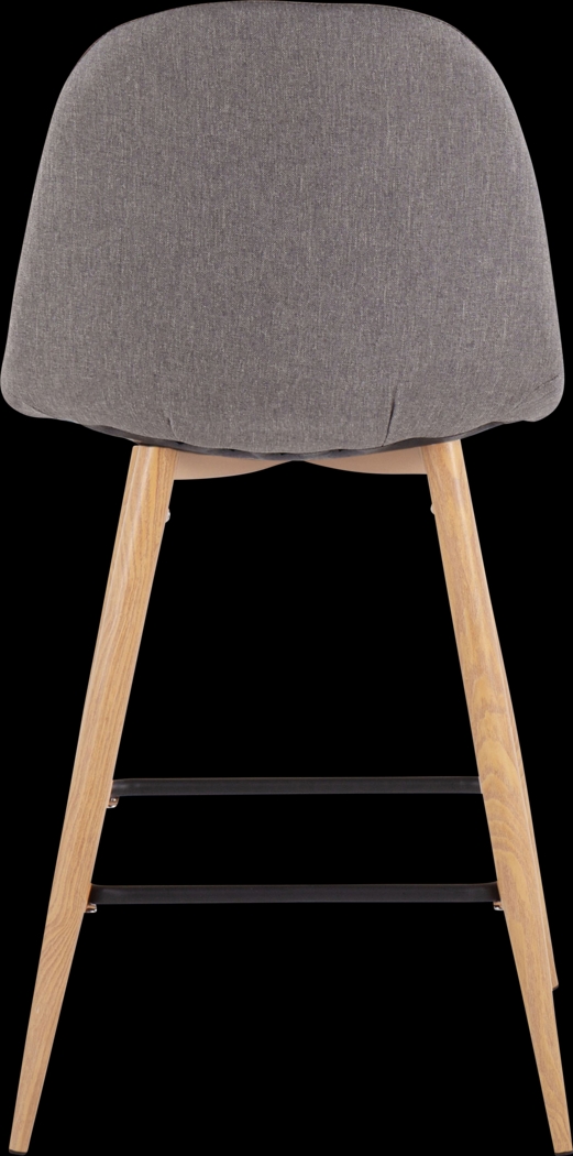 Faye Lane II Charcoal Counter Height Stool, Set of 2 - Thumbnail - Image 5