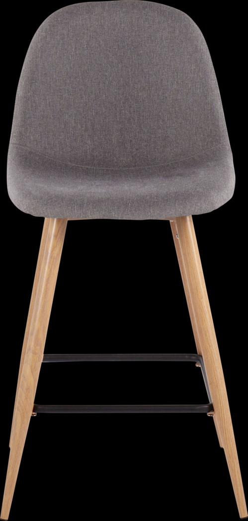 Faye Lane II Charcoal Counter Height Stool, Set of 2 - Thumbnail - Image 6