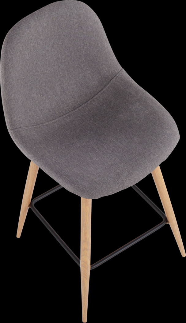 Faye Lane II Charcoal Counter Height Stool, Set of 2 - Thumbnail - Image 7