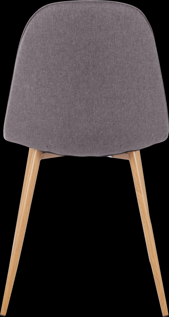 Faye Lane II Charcoal Side Chair, Set of 2 - Thumbnail - Image 5