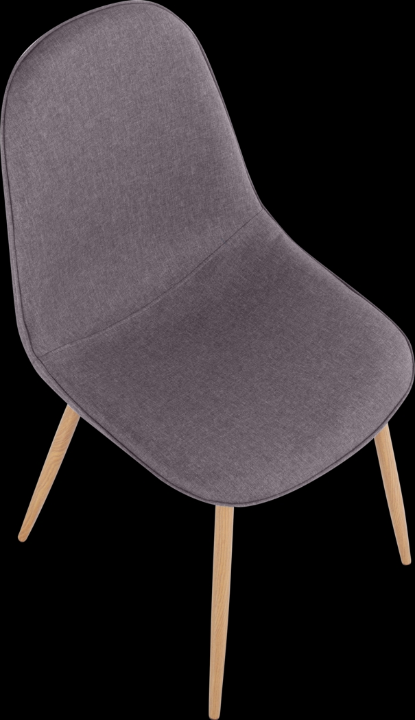 Faye Lane II Charcoal Side Chair, Set of 2 - Thumbnail - Image 7