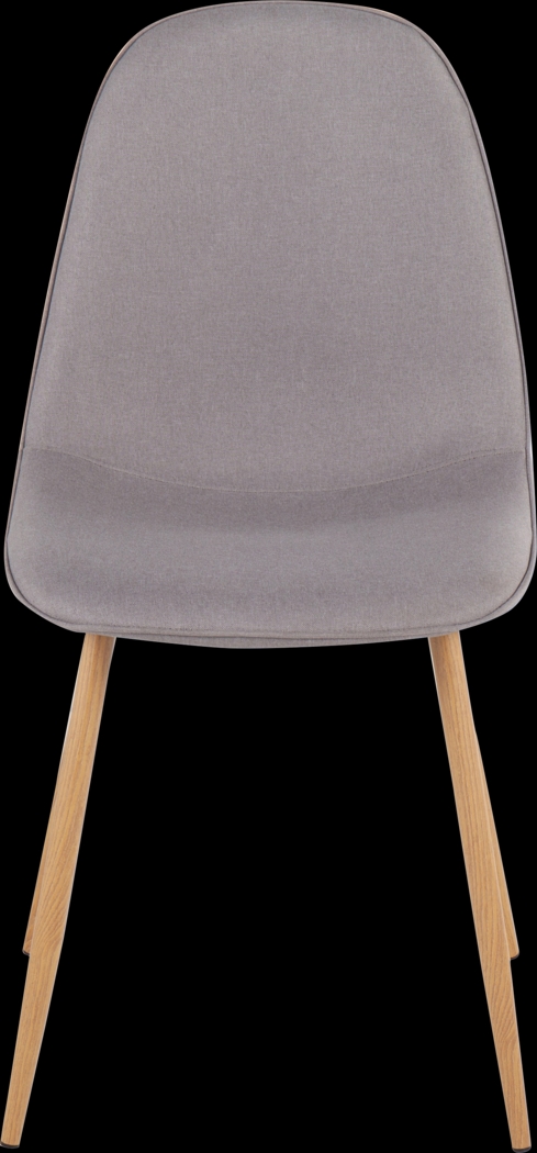 Faye Lane II Gray Side Chair, Set of 2 - Thumbnail - Image 6