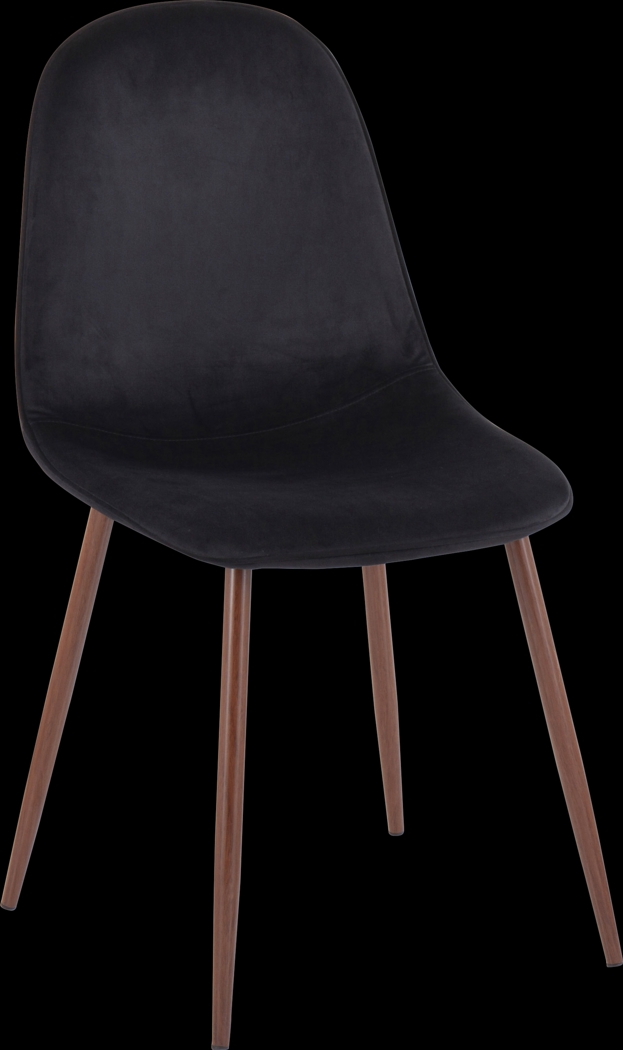 Faye Lane III Black Side Chair, Set of 2 - Thumbnail - Image 2