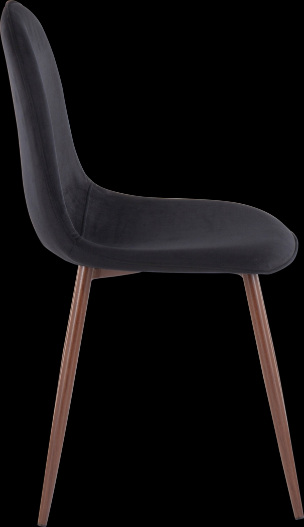 Faye Lane III Black Side Chair, Set of 2 - Thumbnail - Image 3