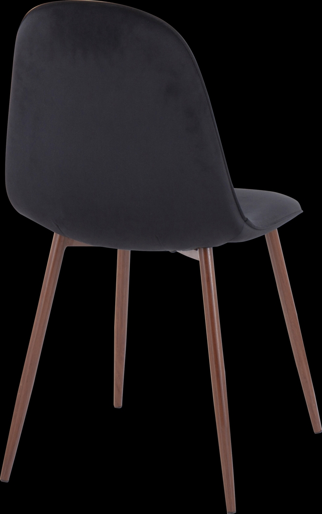 Faye Lane III Black Side Chair, Set of 2 - Thumbnail - Image 4