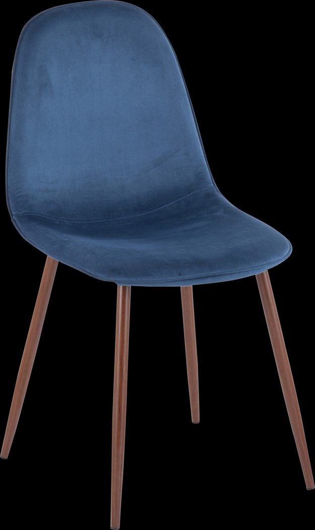 Faye Lane III Blue Side Chair, Set of 2 - Thumbnail - Image 2