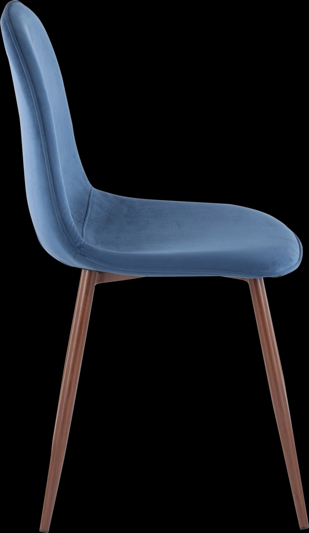 Faye Lane III Blue Side Chair, Set of 2 - Thumbnail - Image 3