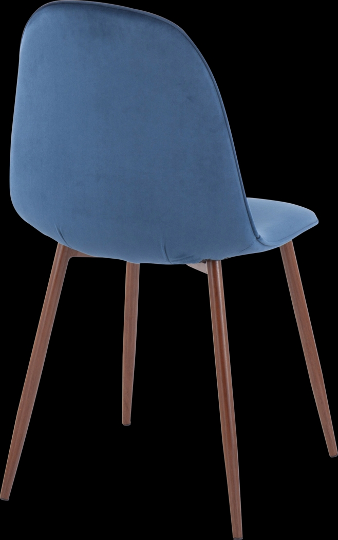 Faye Lane III Blue Side Chair, Set of 2 - Thumbnail - Image 4