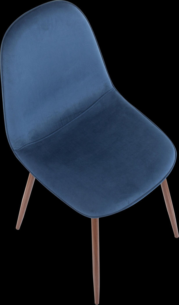 Faye Lane III Blue Side Chair, Set of 2 - Thumbnail - Image 7