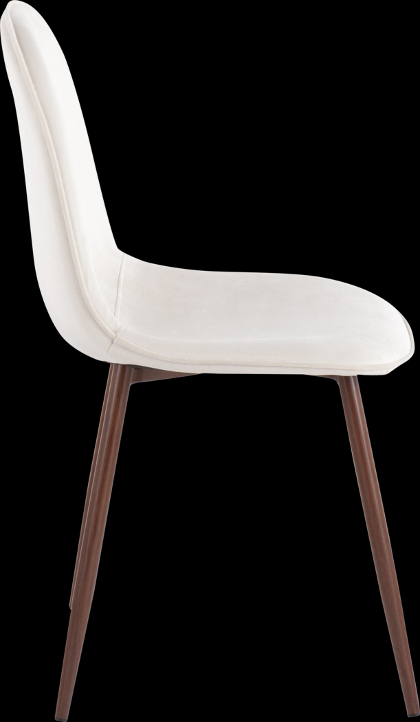 Faye Lane III Cream Side Chair, Set of 2 - Thumbnail - Image 3