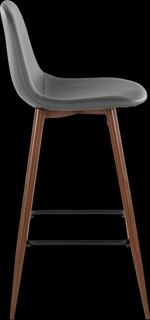Faye Lane III Gray Barstool, Set of 2 - Thumbnail - Image 5