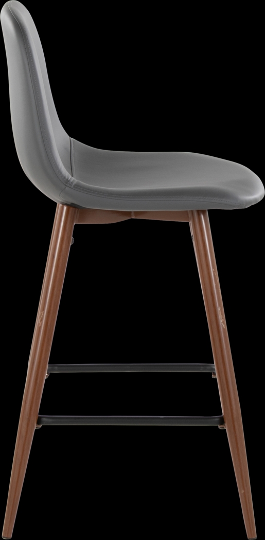 Faye Lane III Gray Counter Height Stool, Set of 2 - Thumbnail - Image 5