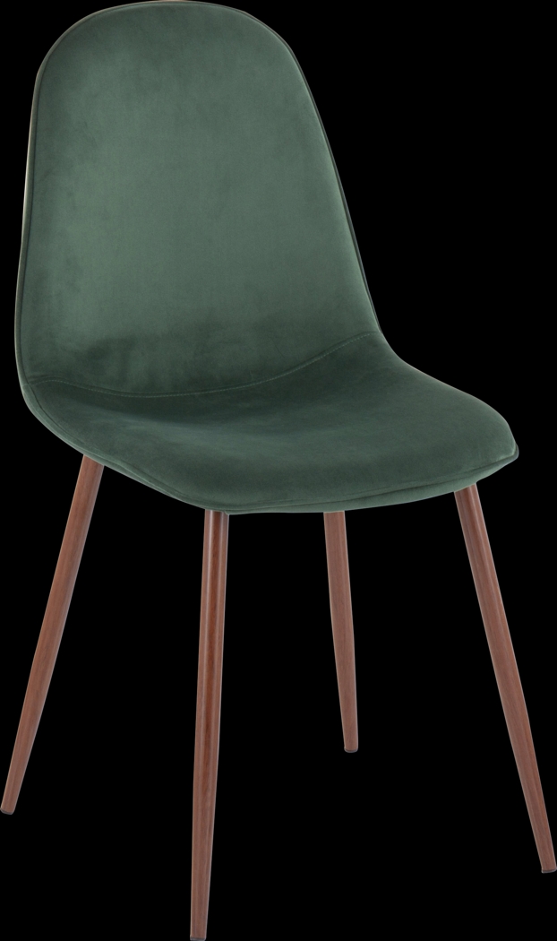 Faye Lane III Green Side Chair, Set of 2 - Thumbnail - Image 2